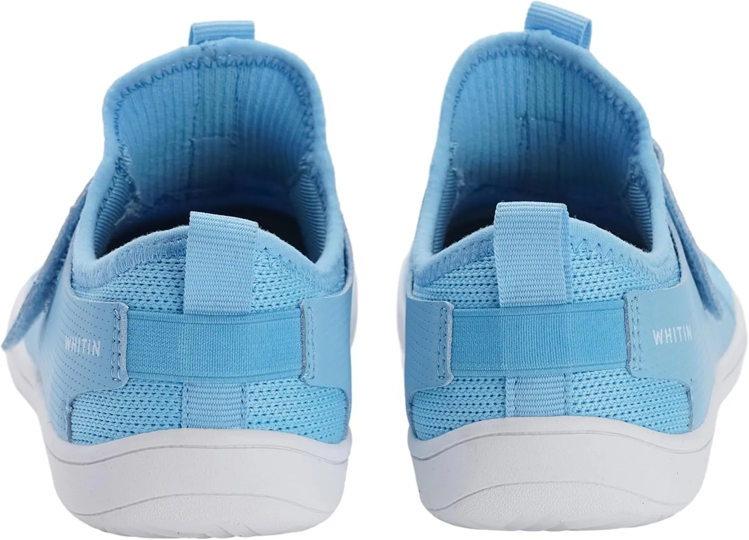 WHITIN Little/Big Kid Wide Width Barefoot Shoes | Boys/Girls Minimalist Elastic Opening Sneakers | Flexible- Zero Drop Sole