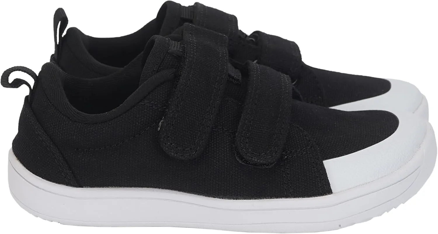 WHITIN Toddler/Boys/Girls Barefoot Shoes | Kids Wide Width Minimalist Sneakers | Classic Canvas | Supports Natural Foot Growth