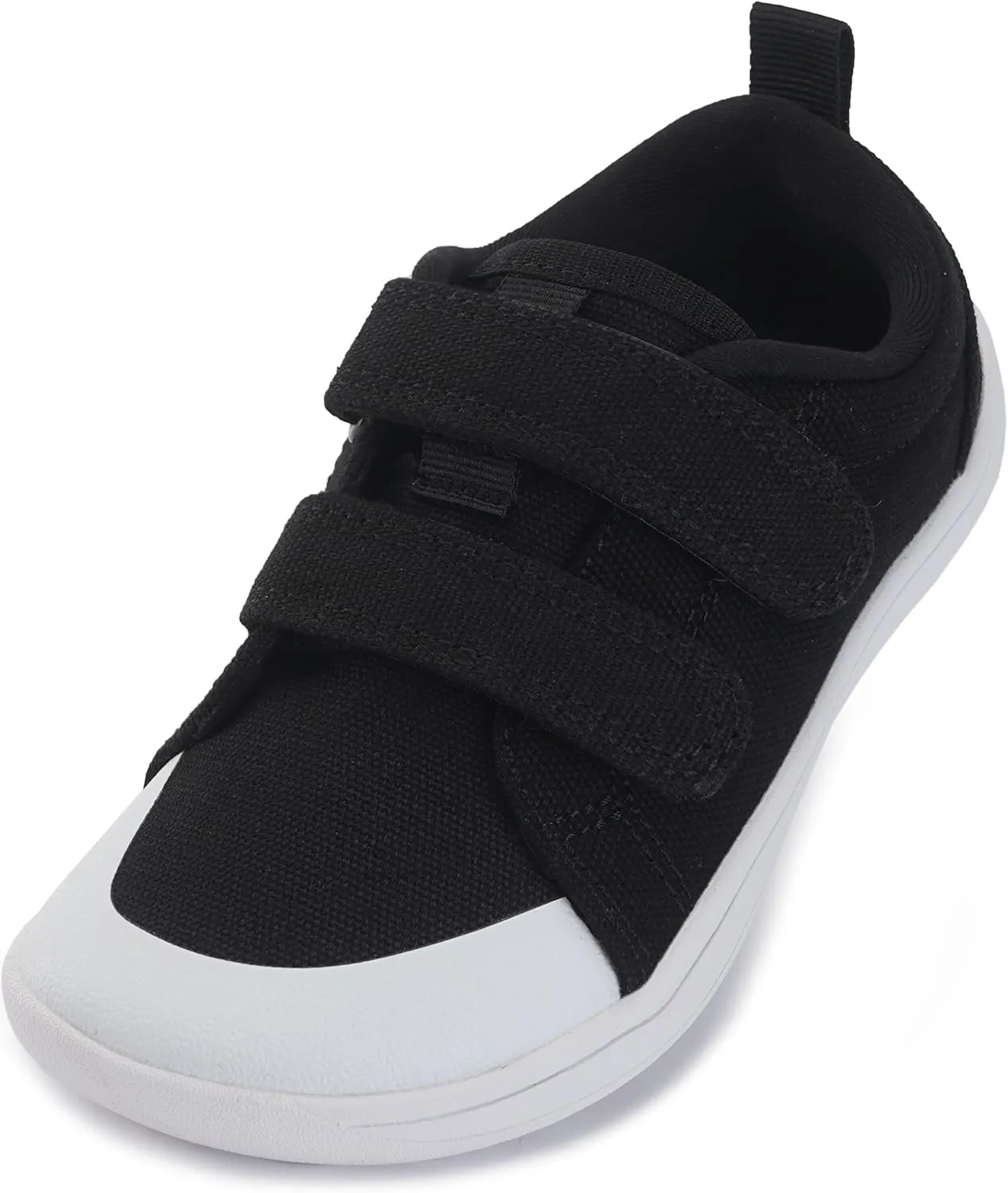WHITIN Toddler/Boys/Girls Barefoot Shoes | Kids Wide Width Minimalist Sneakers | Classic Canvas | Supports Natural Foot Growth