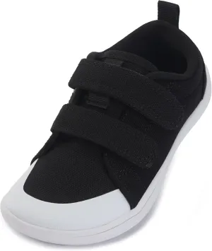 WHITIN Toddler/Boys/Girls Barefoot Shoes | Kids Wide Width Minimalist Sneakers | Classic Canvas | Supports Natural Foot Growth