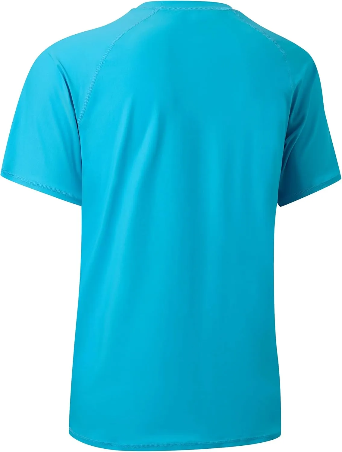 Willit Men's UPF 50  Rashguard Swim Shirt Short Sleeve SPF Sun Protection Quick Dry Water Beach Shirts Fishing Surf Shirt