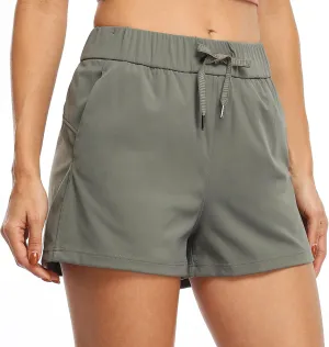 Willit Women's Shorts Hiking Athletic Shorts Yoga Lounge Active Workout Running Shorts Comfy Casual with Pockets 2.5"
