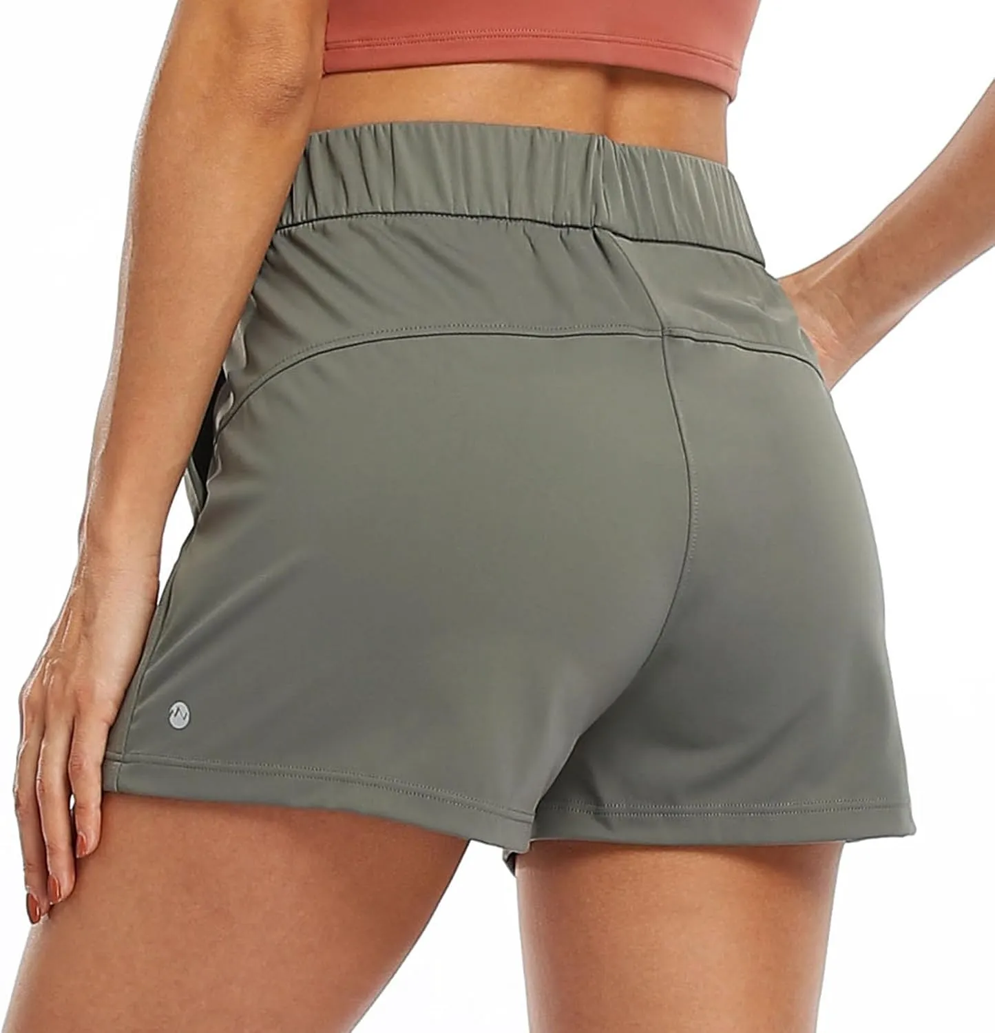 Willit Women's Shorts Hiking Athletic Shorts Yoga Lounge Active Workout Running Shorts Comfy Casual with Pockets 2.5"