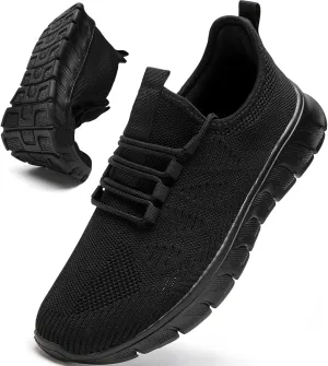 Women Shoes Running Walking Tennis Slip on Lightweight Sneakers Ladies Comfortable Non Slip Workout Summer Shoes