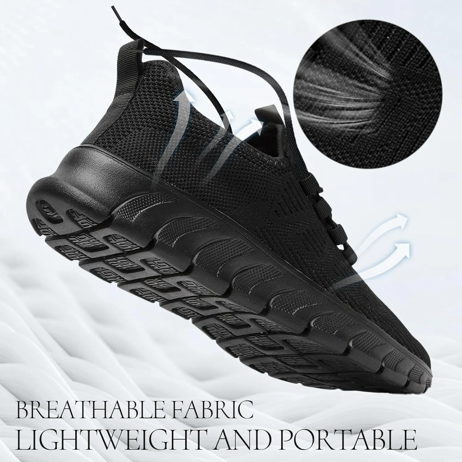 Women Shoes Running Walking Tennis Slip on Lightweight Sneakers Ladies Comfortable Non Slip Workout Summer Shoes