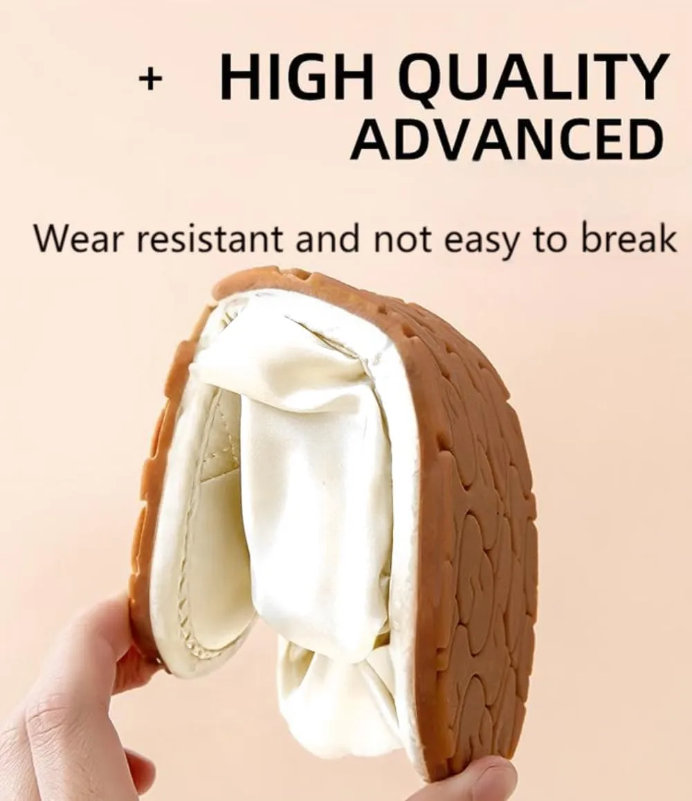 Women's Bride Slippers Satin Bride Bridesmaid Slides No Slip Breathable For Wedding Party Spa Home Indoor Outdoor Use
