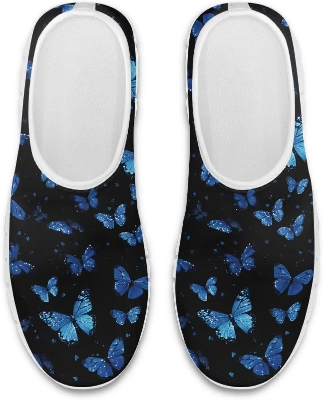 Women's Butterfly Sneaker Casual Soft Slip On Low Top Lightweight Non-Slip Running Sneaker for Women US 5.5-11.5