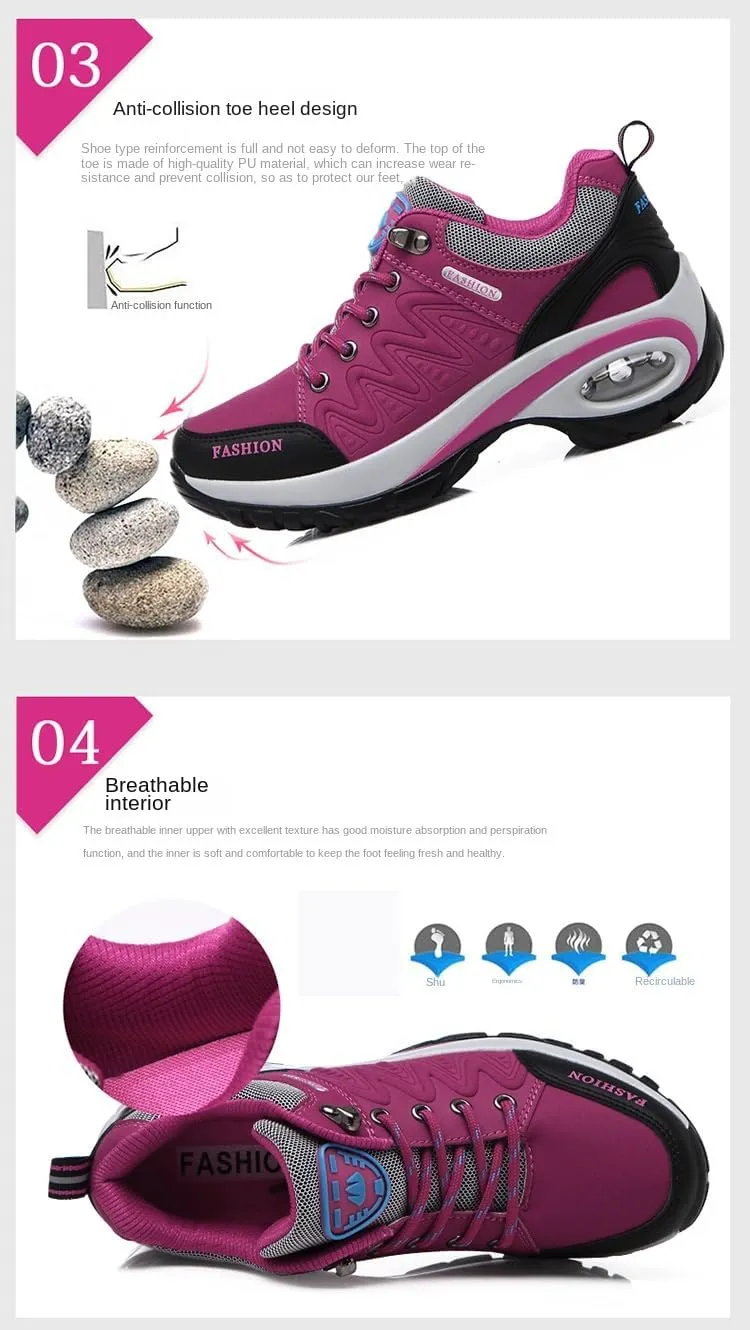 Women's Casual Walking Running Sport 2025 Shoes Waterproof Non-Slip Trail Backpacking Outdoor Hiking Shoes