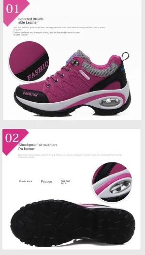 Women's Casual Walking Running Sport 2025 Shoes Waterproof Non-Slip Trail Backpacking Outdoor Hiking Shoes