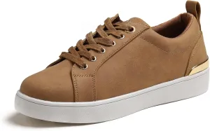 Women's Fashion Bling Deco Party Lightweight Vegan Leather Sneaker