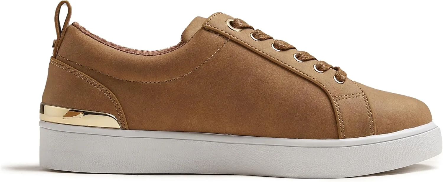 Women's Fashion Bling Deco Party Lightweight Vegan Leather Sneaker