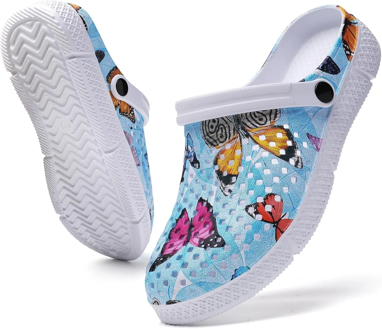 Women's Garden Clogs Shoes Casual Slipper Beach Sandals Anti-Slip Pool Water Shoes Home Slippers Summer Footwear
