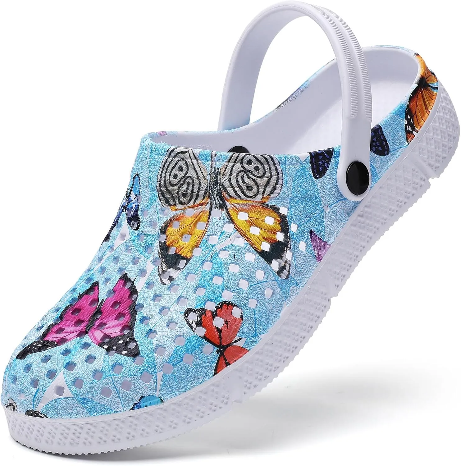 Women's Garden Clogs Shoes Casual Slipper Beach Sandals Anti-Slip Pool Water Shoes Home Slippers Summer Footwear
