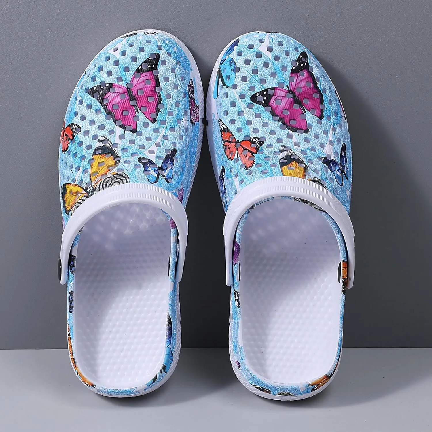 Women's Garden Clogs Shoes Casual Slipper Beach Sandals Anti-Slip Pool Water Shoes Home Slippers Summer Footwear