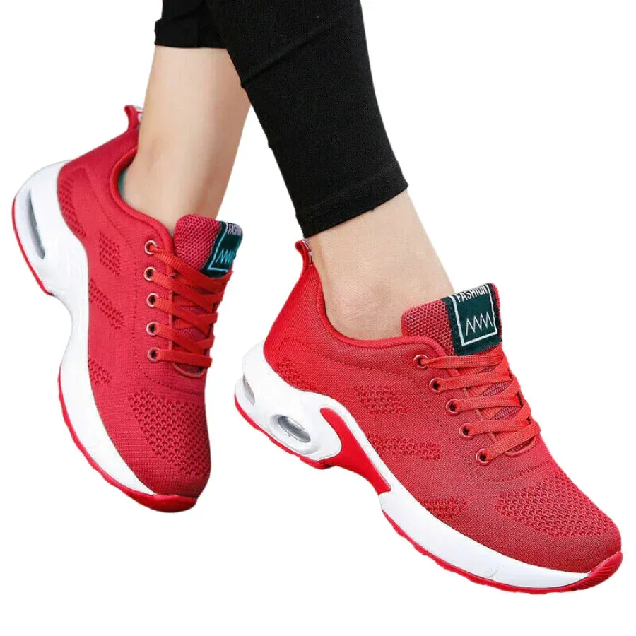 Women's Gradient Mesh Sneakers | Breathable & Stylish | Athletic Comfort