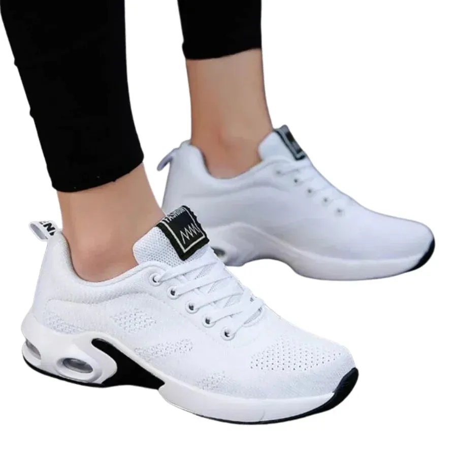 Women's Gradient Mesh Sneakers | Breathable & Stylish | Athletic Comfort