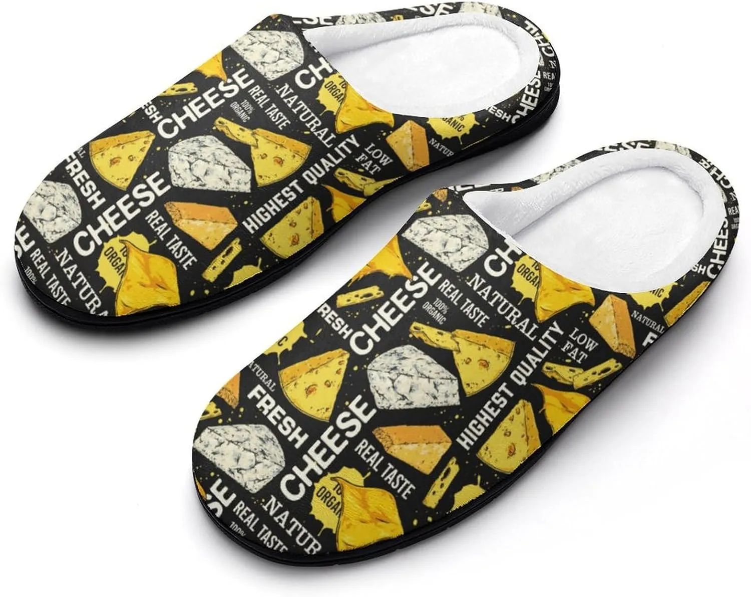 Womens Halloween Cotton Slippers Ladies Home Slippers Memory Foam Clog Slipper Non-Slip Sole Warm Indoor Outdoor Shoes