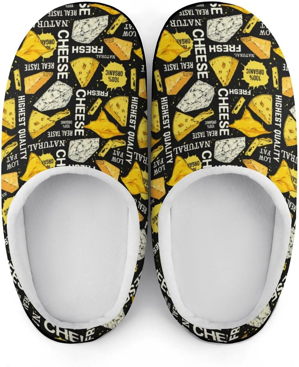 Womens Halloween Cotton Slippers Ladies Home Slippers Memory Foam Clog Slipper Non-Slip Sole Warm Indoor Outdoor Shoes