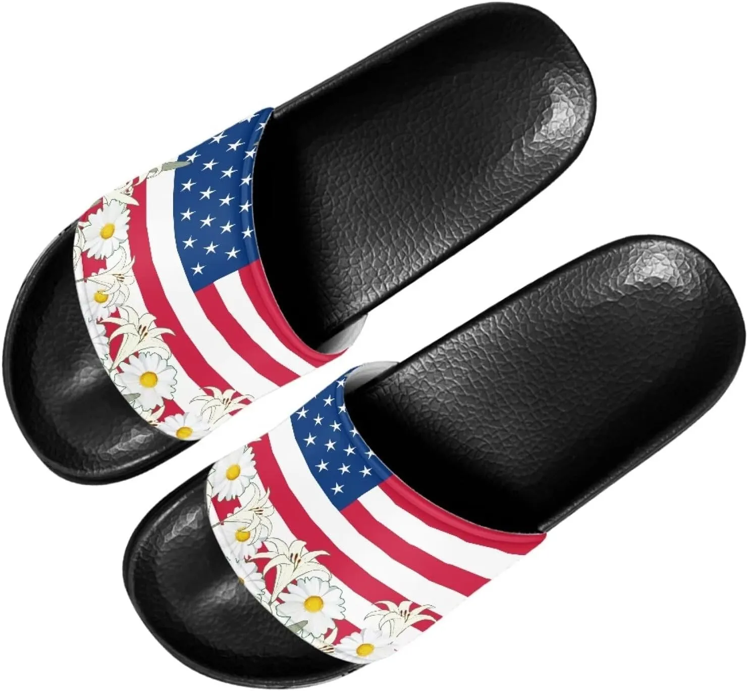Womens House Slide Sandals Lightweight Cushion Shower Shoes Open Toe EVA Beach Dress Shoes Extremely Comfy Slippers Slip On Flip Flops for Indoor & Outdoor