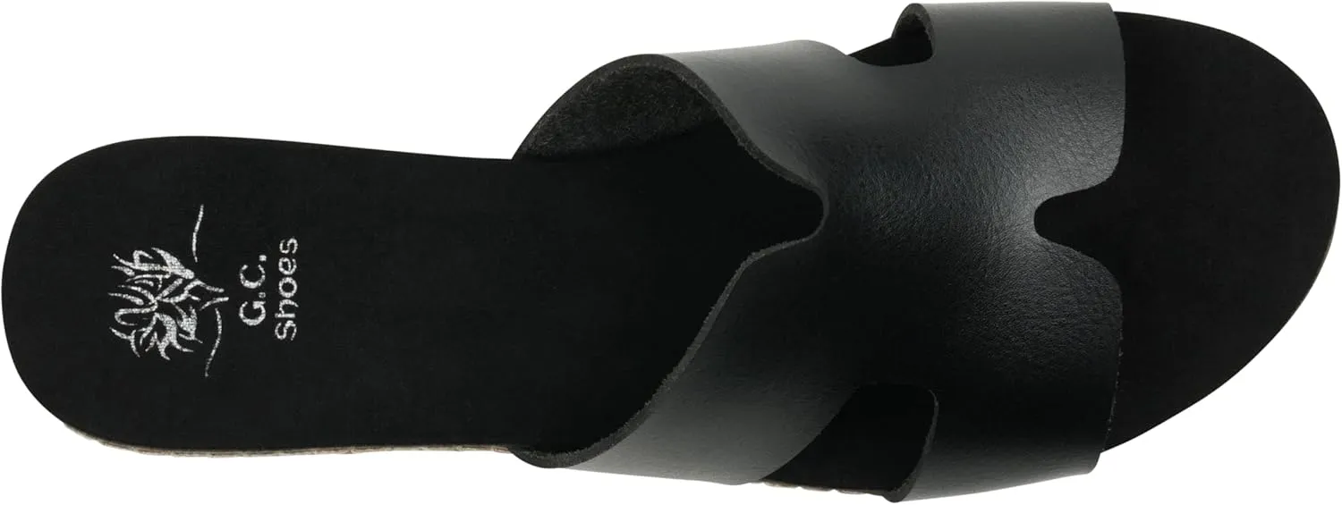 Women's Nellie Cut-Out Comfy Slides Flat Sandals