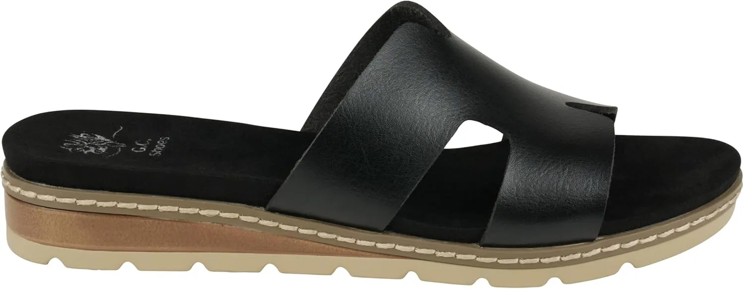 Women's Nellie Cut-Out Comfy Slides Flat Sandals