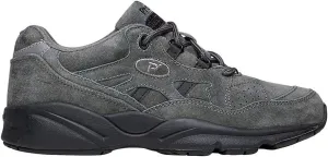 Women's Propet Stability Walker Sneaker Pewter Suede 5.5 4E
