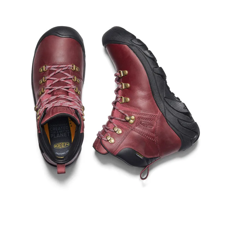Women's Pyrenees Waterproof Hiking Boot - Tibetan Red/Black