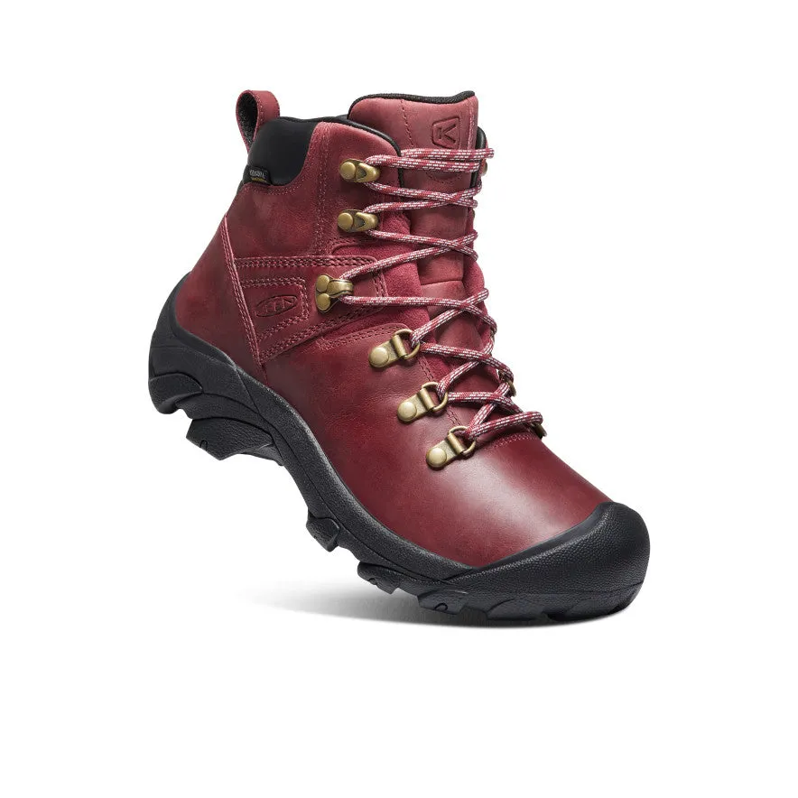Women's Pyrenees Waterproof Hiking Boot - Tibetan Red/Black