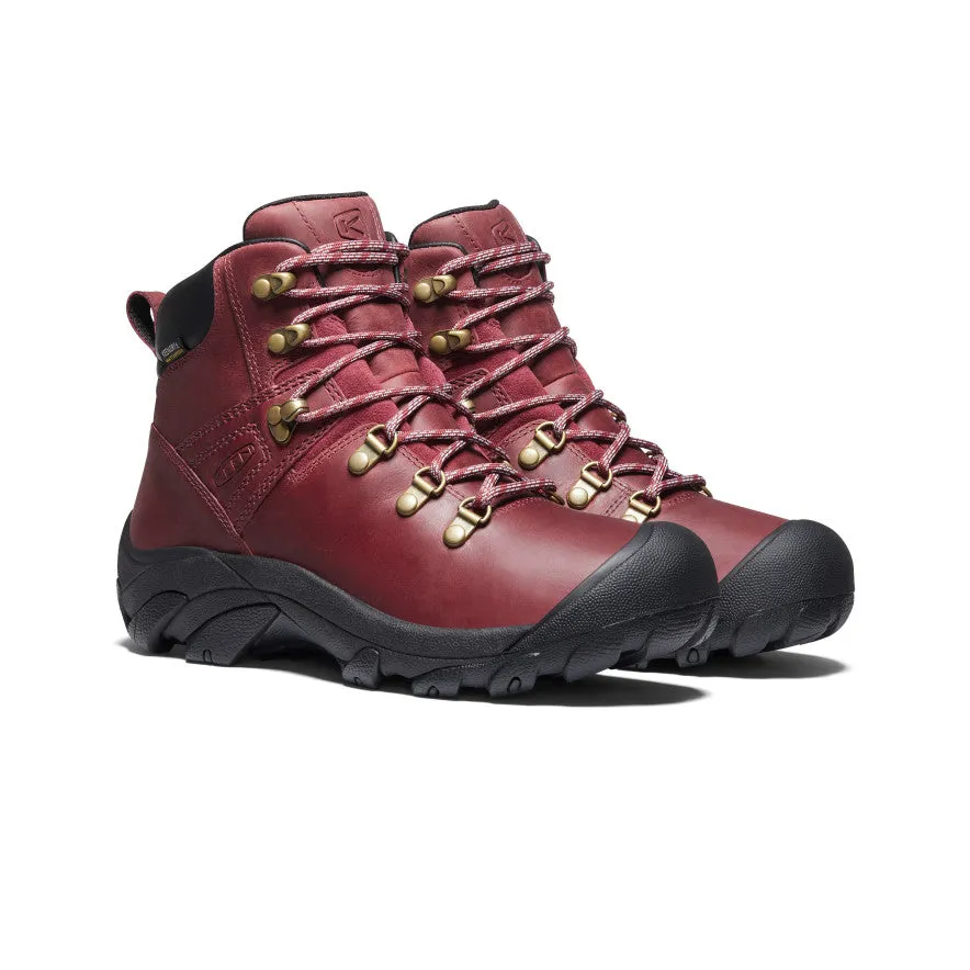 Women's Pyrenees Waterproof Hiking Boot - Tibetan Red/Black
