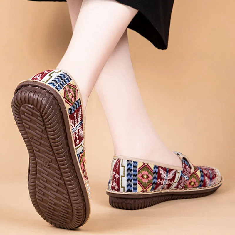 Wrapped Head Breathable Linen Slippers
