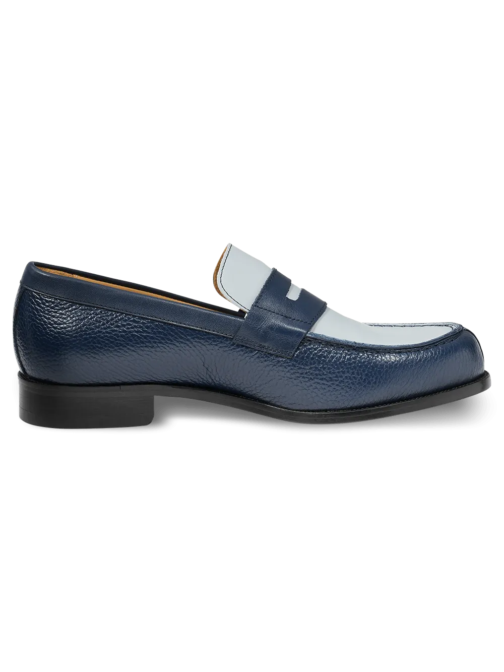 Wyatt Penny Loafer - Light Blue/blue