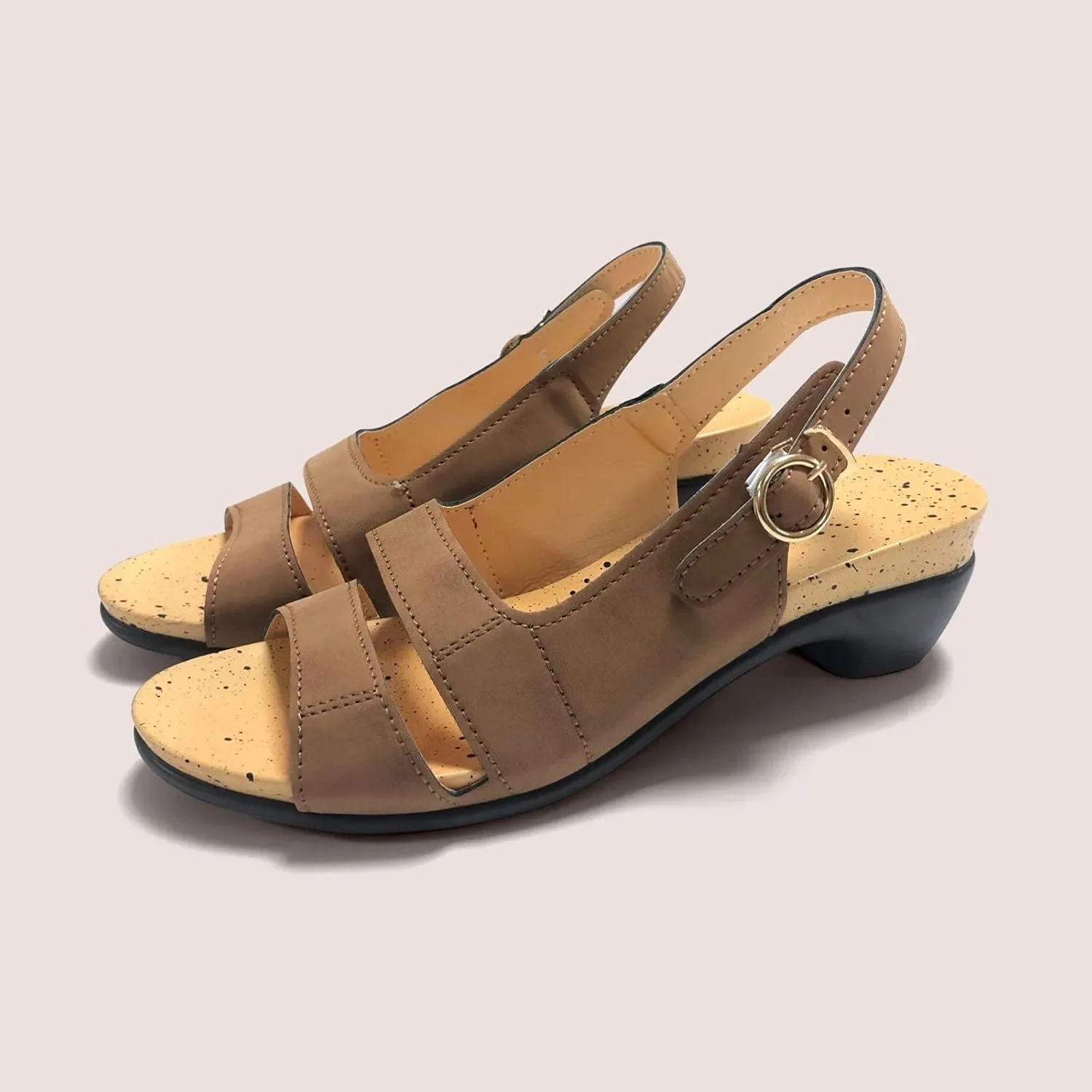 Yifare Comfy Orthotic Sandals, White Sandals for Women, Women's Ultra-Comfy Casual Flat Orthotic Shoes