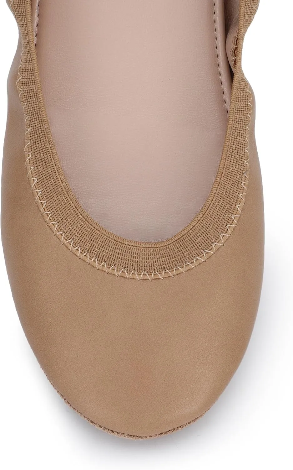 YNY Yosi New York Nina Foldable Ballet Flat in Peta-Approved Vegan Leather