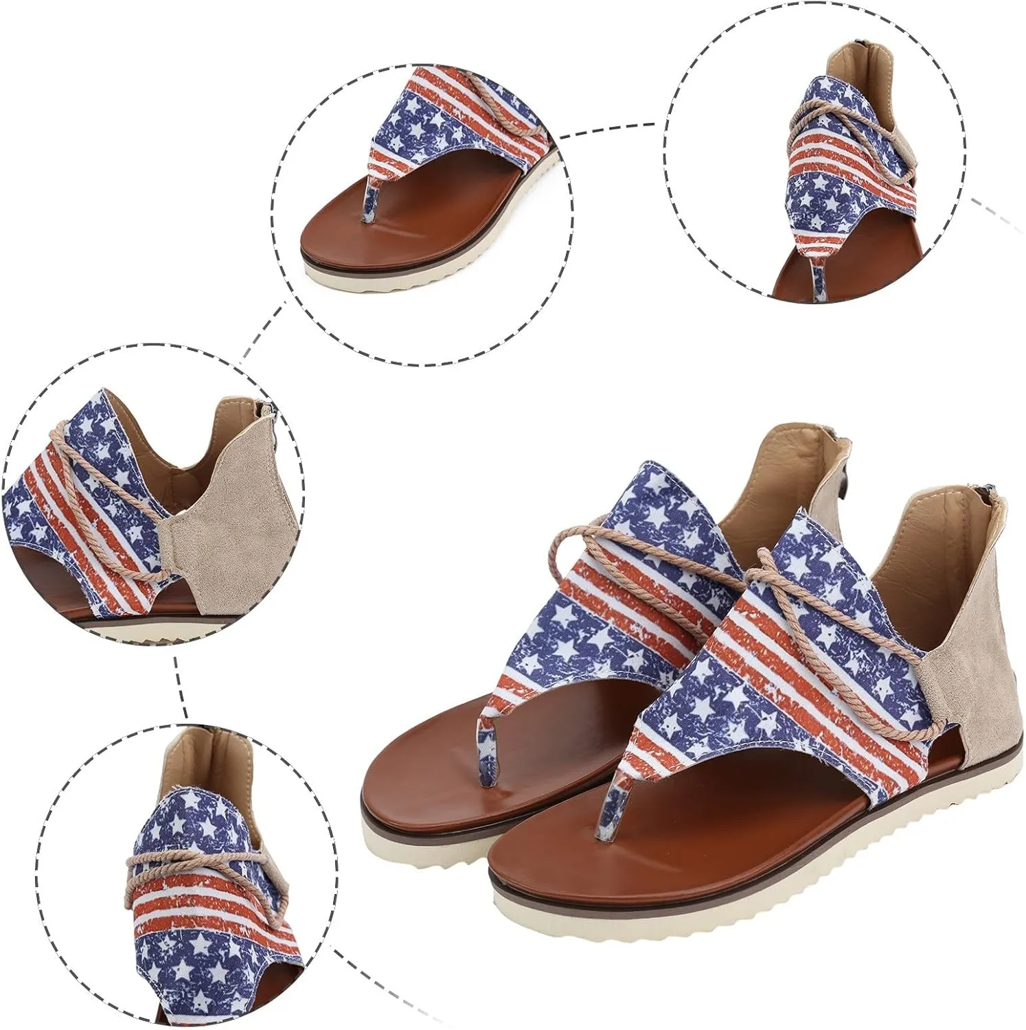 Yoga Mat Comfortable Flat Sandal for Women Bohemian Pearl Crystal Cool Shoes Party Dress Sandals for Women